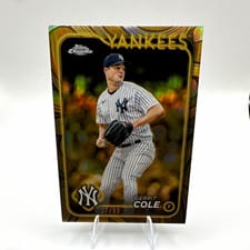2024 Topps Gilded Collection Base Set Gerrit Cole #150 card