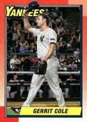 2025 Topps 1990 Topps Baseball (Series Two) Gerrit Cole #90B2-3 card