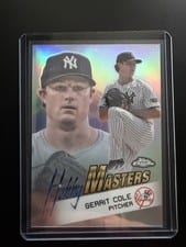 2025 Topps Chrome Hobby Masters Gerrit Cole #HM-10 card