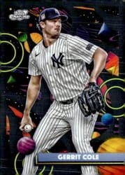 2025 Topps Cosmic Chrome Base Set Gerrit Cole #82 card