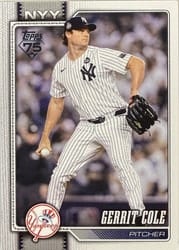 2026 Topps Base Set Gerrit Cole #450 card