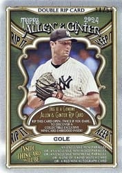 2024 Topps Allen & Ginter Double Rip Cards Gerrit Cole / Whitey Ford (New York Yankees) #DRIP-CF card