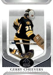 2020-21 SP Signature Edition Legends Base Set Gerry Cheevers #14 card