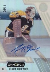 2020-21 Upper Deck Synergy Base Set Gerry Cheevers #73 card