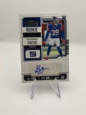 2023 Panini Contenders Gervarrius Owens #287 card