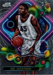 2023-24 Topps Chrome Cosmic Base Set GG Jackson #190 card