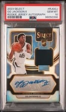 2023-24 Panini Select Rookie Jersey Autographs GG Jackson II #RJ-GGJ card