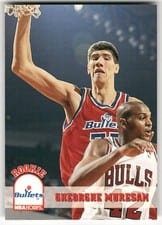 1993-94 Hoops Base Set Gheorghe Muresan #418 card