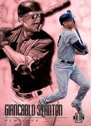 2018 Panini Chronicles Illusions Giancarlo Stanton #30 card
