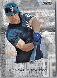 2018 Stadium Club Base Set Giancarlo Stanton #145b card