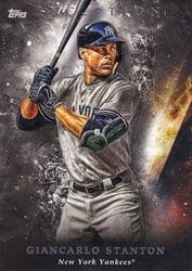 2018 Topps Inception Base Set Giancarlo Stanton #75 card