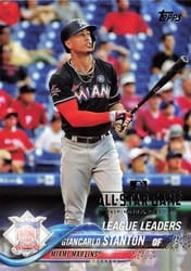 2018 Topps MLB All-Star Game Medallions Giancarlo Stanton #ASTM-GST card