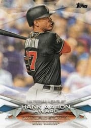 2018 Topps MLB Awards Giancarlo Stanton #MLBA-2 card