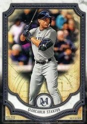 2018 Topps Museum Collection Base Set Giancarlo Stanton #18 card