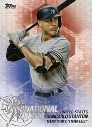 2018 Topps Update An International Affair Giancarlo Stanton #IA-41 card