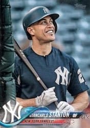 2018 Topps Update Base Set Giancarlo Stanton #US7c card