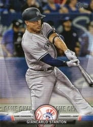 2018 Topps Update Salute Giancarlo Stanton #S-42 card