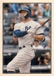2019 Bowman Heritage Base Set Giancarlo Stanton #53VR-97 card