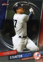 2019 Finest Base Set Giancarlo Stanton #125 card