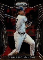 2019 Panini Prizm Base Set Giancarlo Stanton #154 card