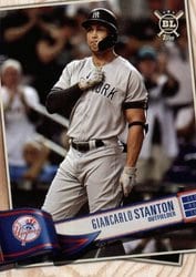 2019 Topps Big League Base Set Giancarlo Stanton #236 card