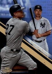 2019 Topps Gold Label Base Set Giancarlo Stanton #41 card
