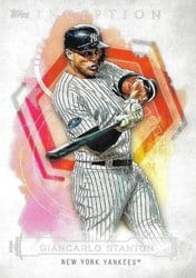 2019 Topps Inception Base Set Giancarlo Stanton #42 card