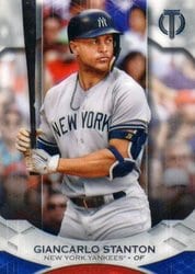 2019 Topps Tribute Base Set Giancarlo Stanton #6 card