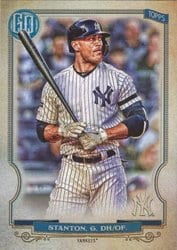 2020 Topps Gypsy Queen Base Set Giancarlo Stanton #56 card