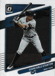 2021 Donruss Optic Base Set Giancarlo Stanton #124 card