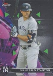 2021 Finest Base Set Giancarlo Stanton #85 card