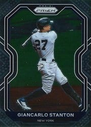 2021 Panini Prizm Base Set Giancarlo Stanton #180 card