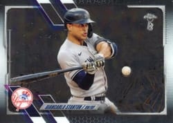 2021 Topps Chrome Ben Baller Edition Base Set Giancarlo Stanton #54 card