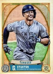 2021 Topps Gypsy Queen Base Set Giancarlo Stanton #295 card