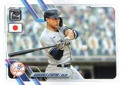 2021 Topps Japan Edition Base Set Giancarlo Stanton #49 card
