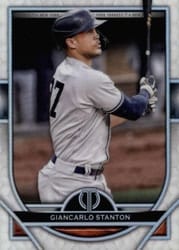 2021 Topps Tribute Base Set Giancarlo Stanton #76 card