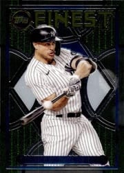 2022 Finest Flashbacks Base Set Giancarlo Stanton #77 card