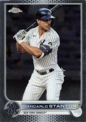 2022 Topps Chrome Base Set Giancarlo Stanton #139 card