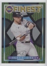 2022 Topps Finest Flashback Giancarlo Stanton #77 card