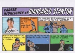 2022 Topps Heritage 1973 Topps Comics Giancarlo Stanton #73TC-46 card