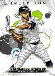 2022 Topps Inception Base Set Giancarlo Stanton #23 card
