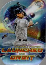 2023 Topps Cosmic Chrome Launched into Orbit Giancarlo Stanton #LIO-15 card