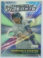 2024 Stadium Club Virtuosos Of Velocity Giancarlo Stanton #VV-2 card