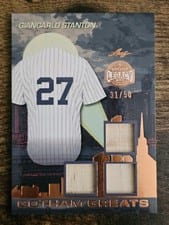 2025 Leaf Bronx Legacy Gotham Greats Giancarlo Stanton #GG-14 card