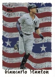 2025 Topps Archives 1995 Topps Cyberstats Giancarlo Stanton #95C-11 card