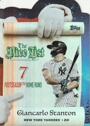 2025 Topps Holiday Making the Nice List Giancarlo Stanton #MNL-18 card