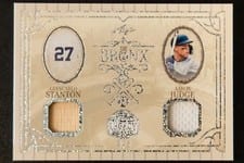 2025 Leaf Bronx Legacy The Bronx 2 Giancarlo Stanton / Aaron Judge #B2-9 card