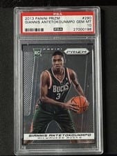 2013 Panini Prizm Giannis Antetokounmpo #290 card