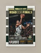 2018 Panini Hoops Road to the Finals Giannis Antetokounmpo #40 card