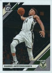2019-20 Donruss Optic Base Set Giannis Antetokounmpo #81 card
